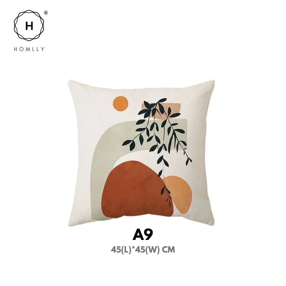 Homlly Nordic Morandi I Decorative Cushion Sofa Pillow Cover Case