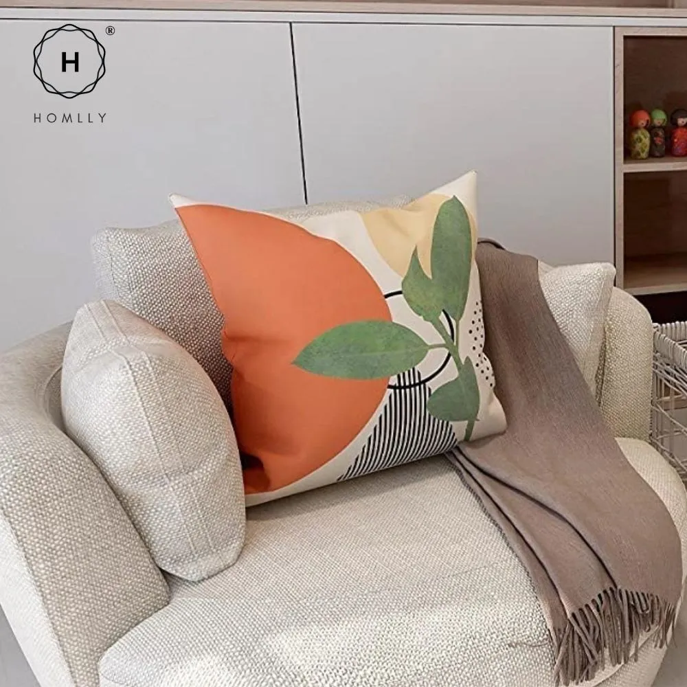 Homlly Nordic Morandi I Decorative Cushion Sofa Pillow Cover Case