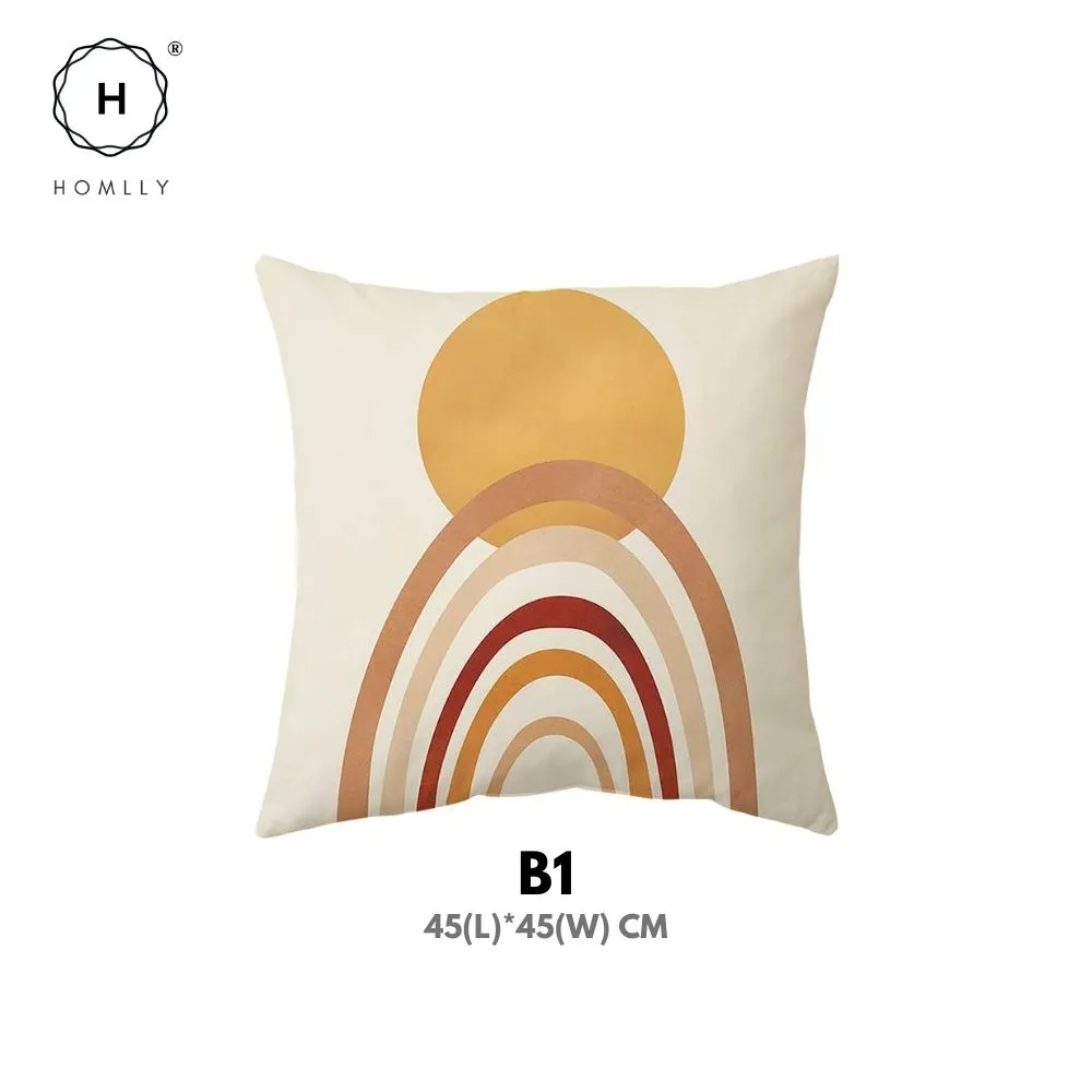 Homlly Nordic Morandi I Decorative Cushion Sofa Pillow Cover Case