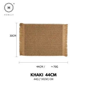 Homlly Russi Hand Woven Placemats