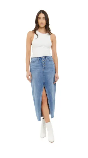 HUTTON MIDI SKIRT