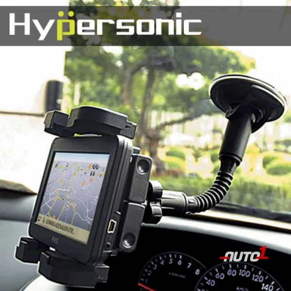 Hypersonic Smart Phone Mount-W/Flexible Neck & Suction Cup B