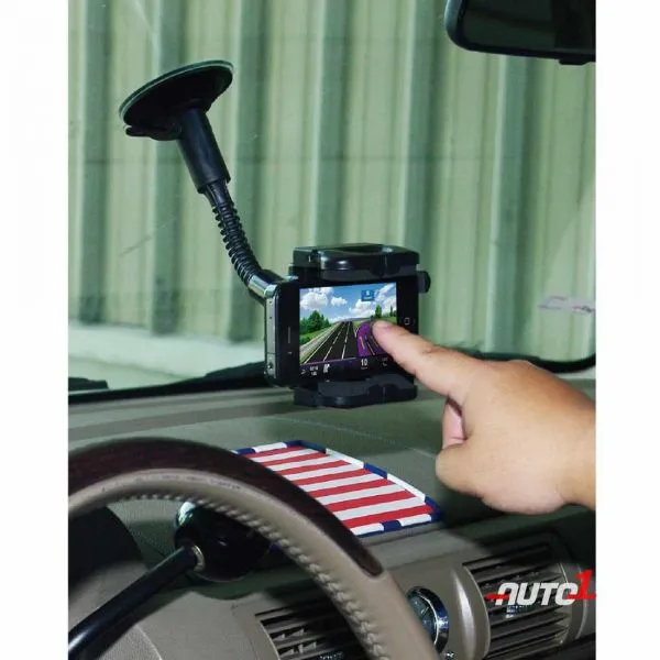 Hypersonic Smart Phone Mount-W/Flexible Neck & Suction Cup B