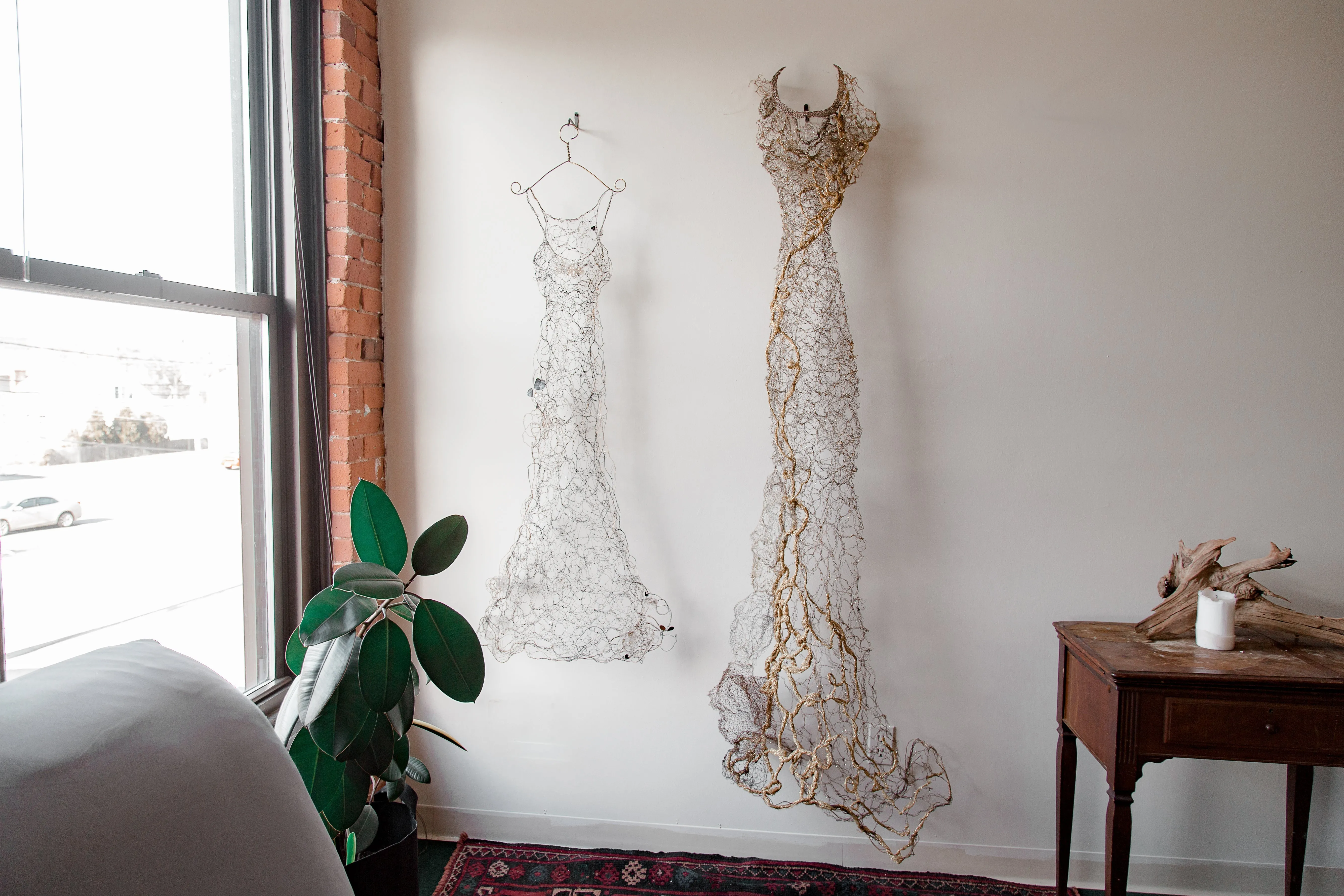 Installed Vinea Florentes (Blossoming Vine)