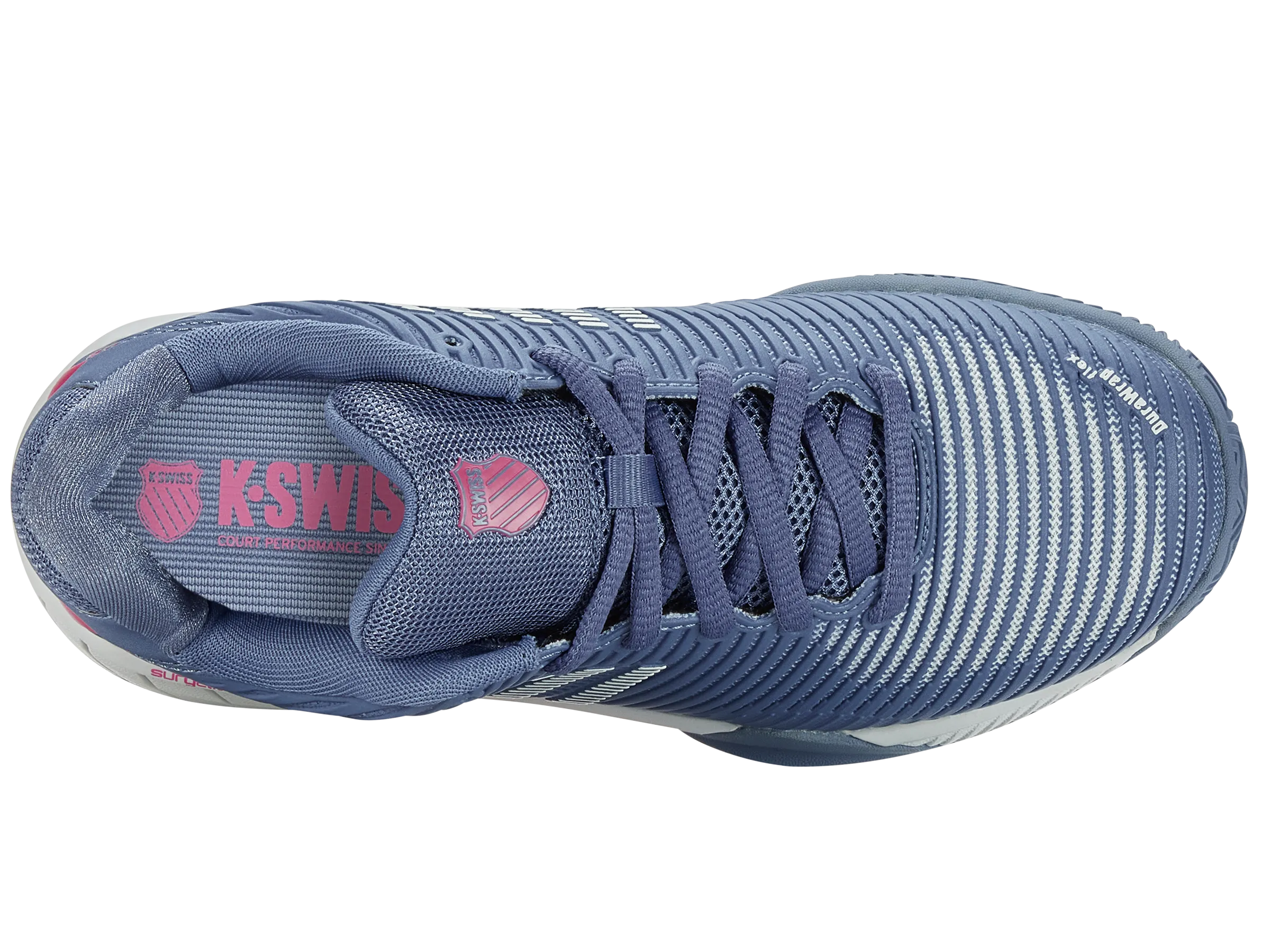 K-Swiss Women's Hypercourt Express 2 CLAY Court (Blue Blush)