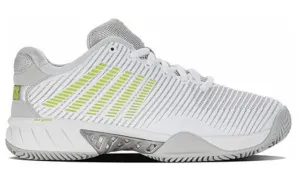 K-Swiss Women's Hypercourt Express 2HB Clay Court (White/Grey/Light Green)