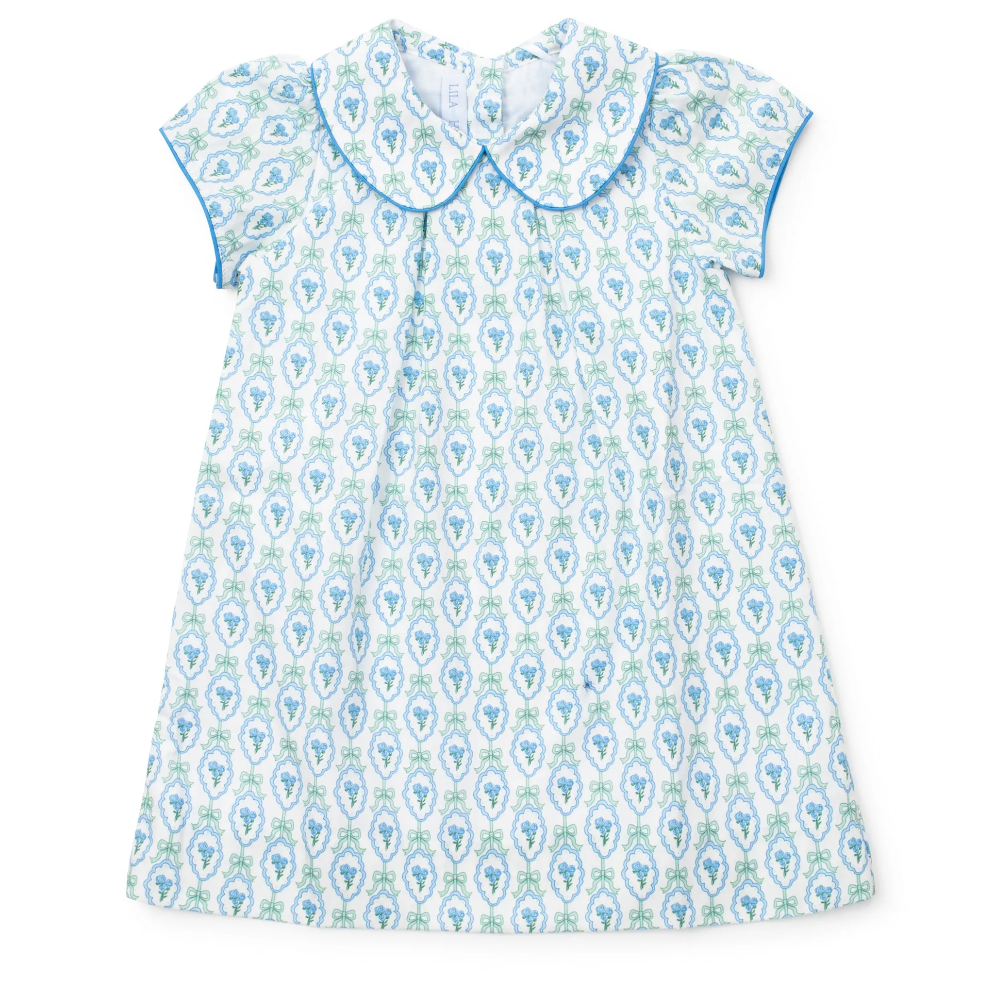 Kate Girls' Woven Dress - Hampton Blooms