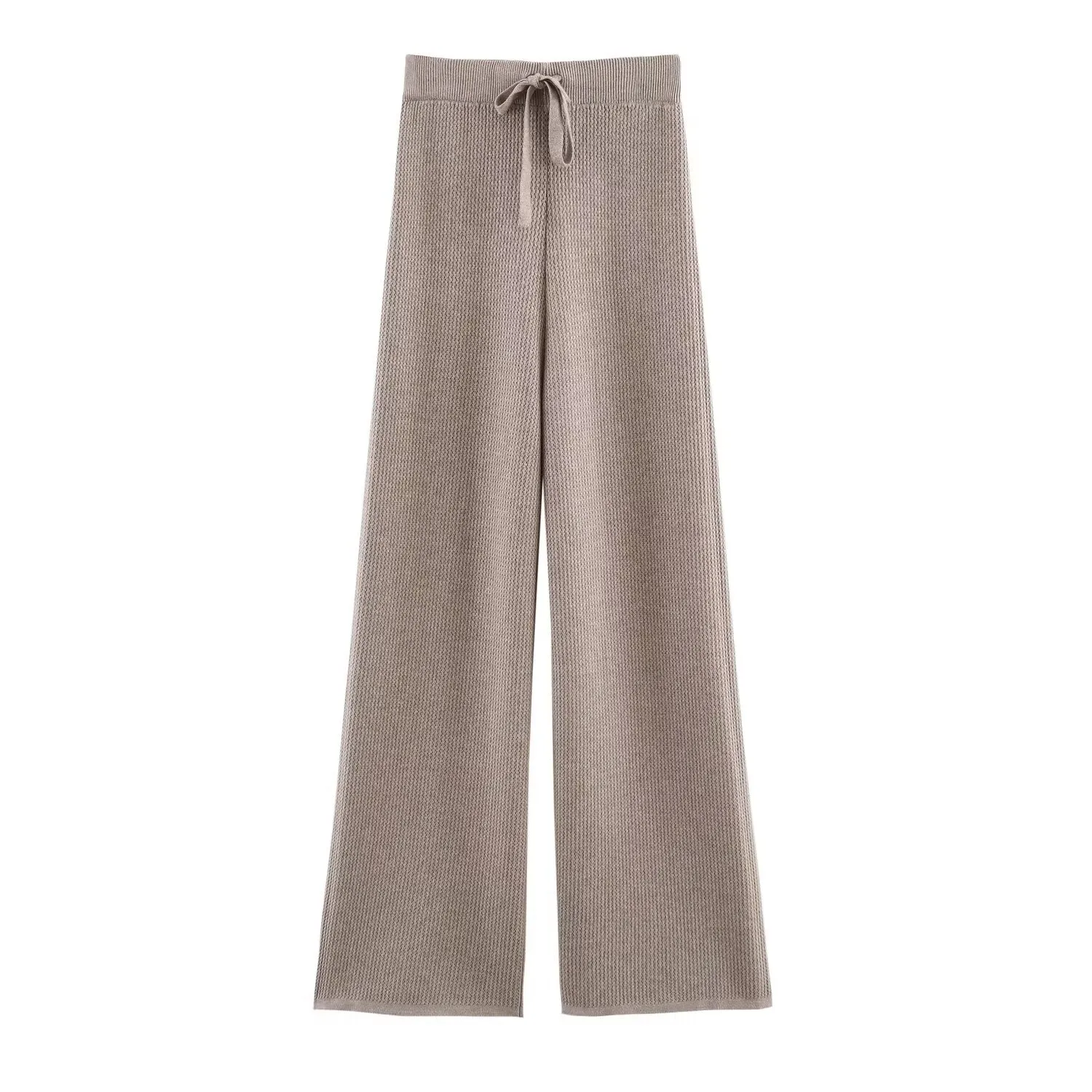 Knitted High Waist Sweatpants