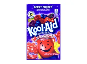 Kool Aid Soft Drink Mix Berry Cherry 48x6.5g