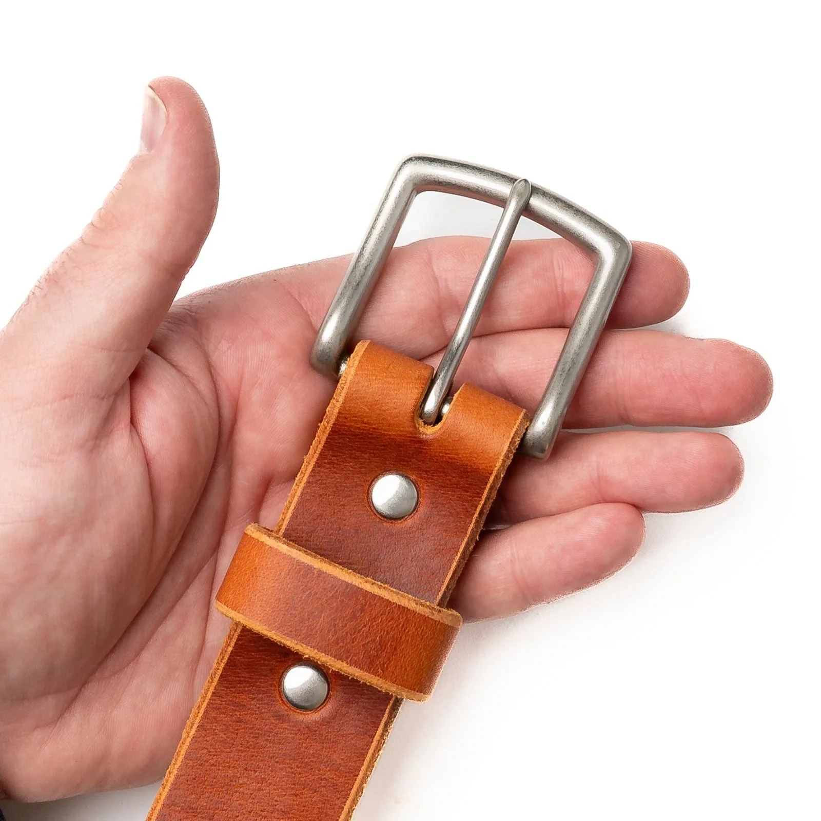 Leather Belt - 1.5"