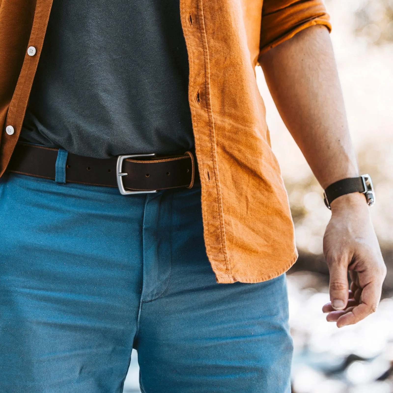 Leather Belt - 1.5"