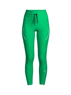 Legginsy treningowe CASALL Shapify High Waist Running Tights zielony