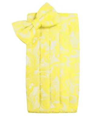 Lemon Tapestry Cummerbund