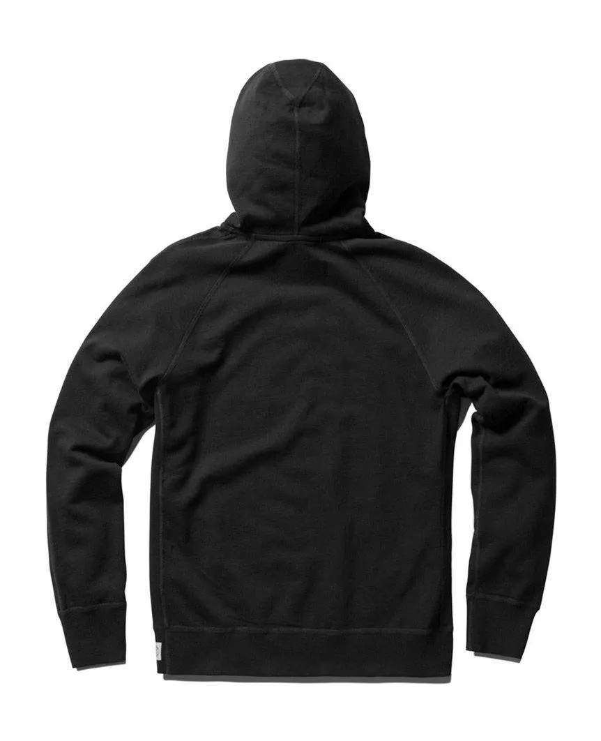 Lightweight Terry Pullover Hoodie Black