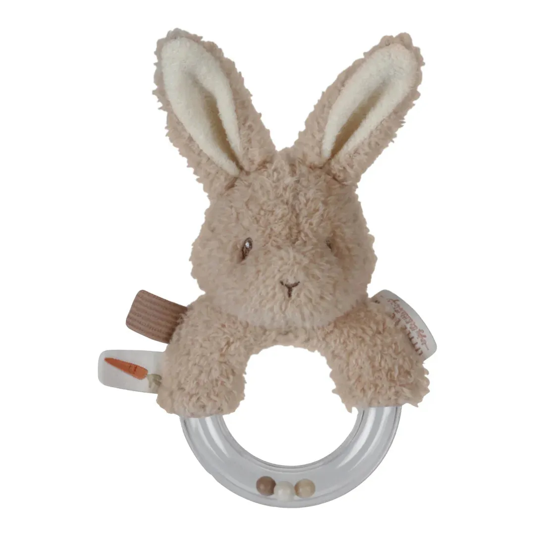 Little Dutch Baby Bunny Ring Rattle