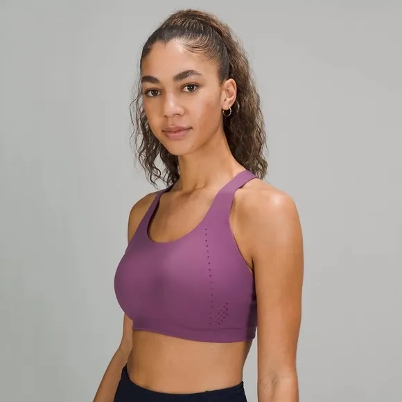 lululemon NWT AirSupport Bra in Vintage Plum/Vivid Plum 36DDD
