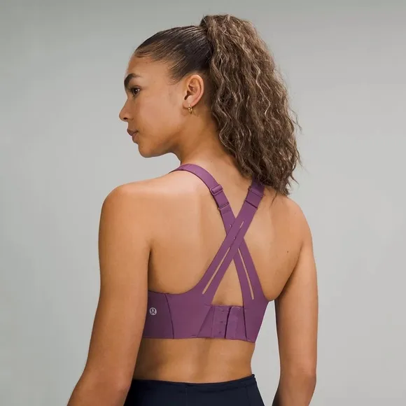 lululemon NWT AirSupport Bra in Vintage Plum/Vivid Plum 36DDD