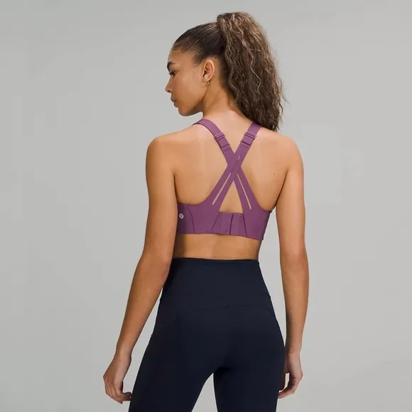 lululemon NWT AirSupport Bra in Vintage Plum/Vivid Plum 36DDD
