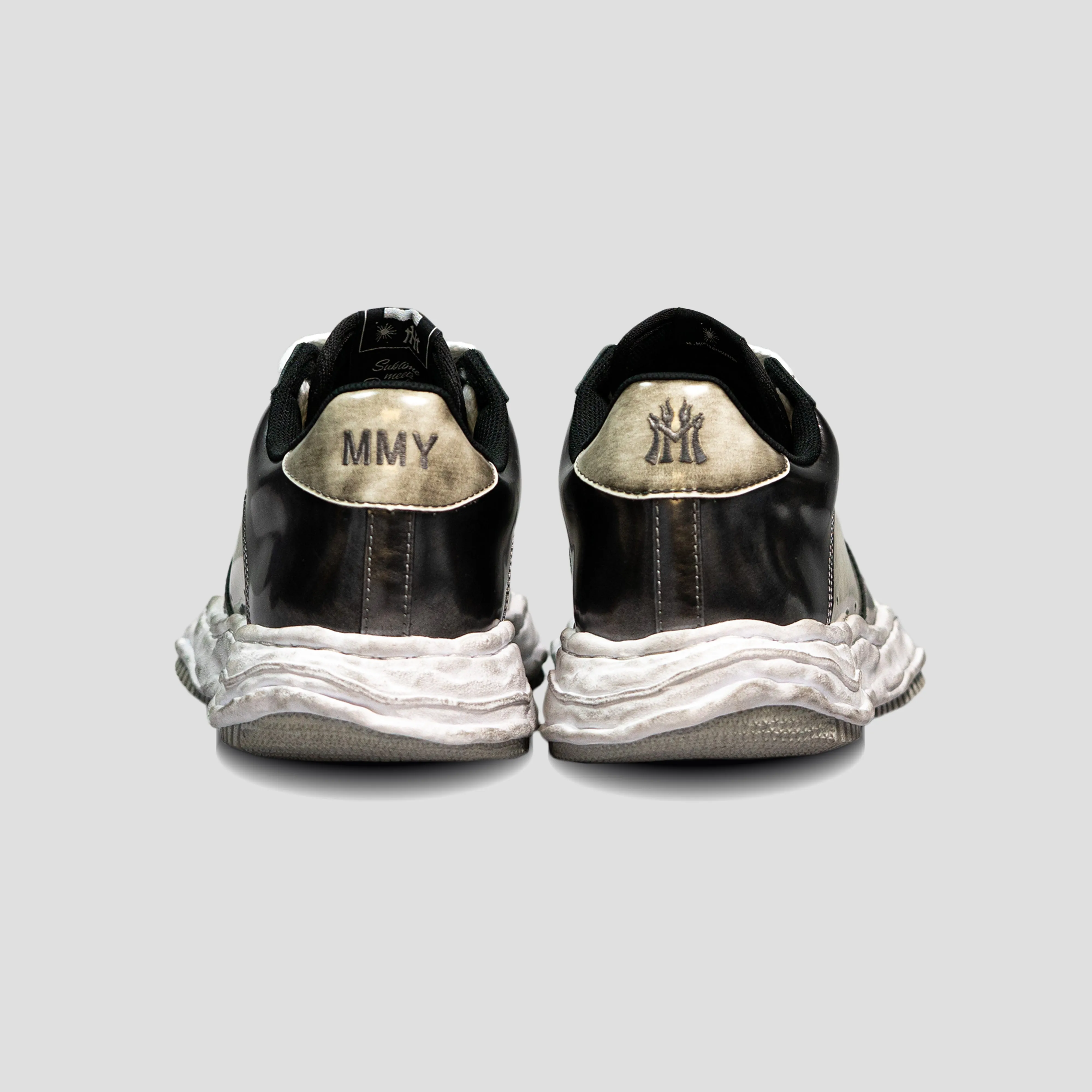 MANNAHATTA NYC x MAISON MIHARA YASUHIRO - WAYNE OG SOLE PATTERN LEATHER SNEAKER