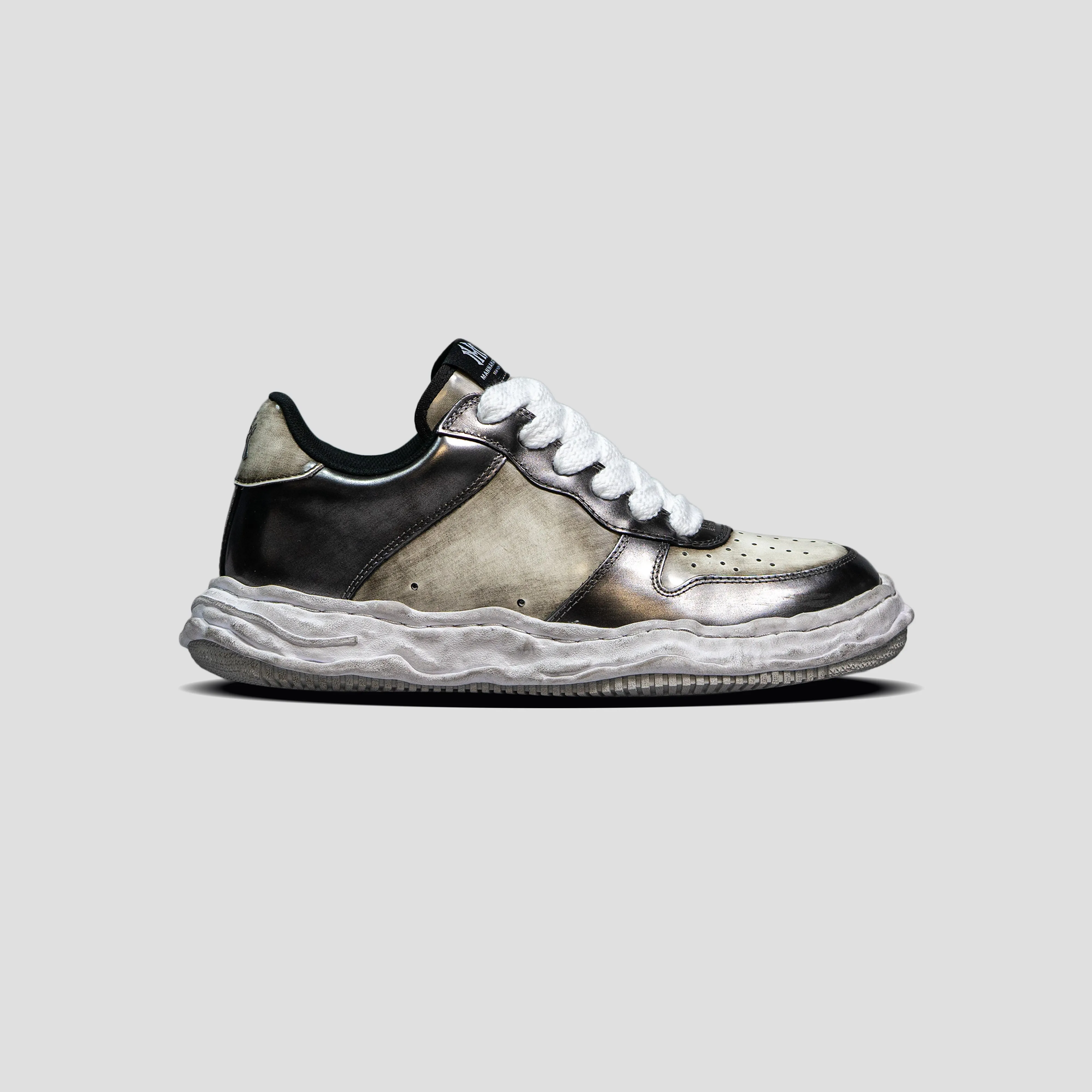 MANNAHATTA NYC x MAISON MIHARA YASUHIRO - WAYNE OG SOLE PATTERN LEATHER SNEAKER