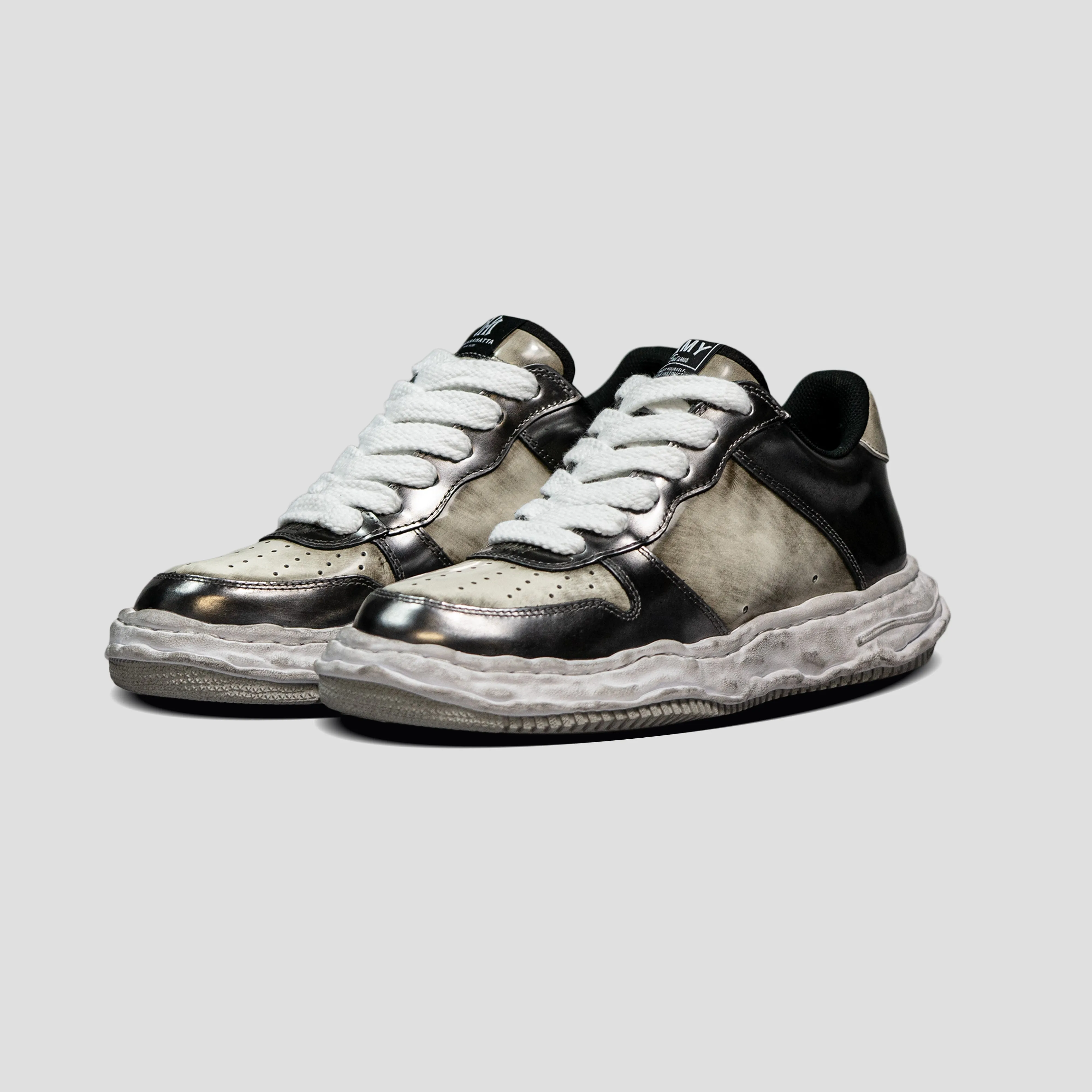 MANNAHATTA NYC x MAISON MIHARA YASUHIRO - WAYNE OG SOLE PATTERN LEATHER SNEAKER
