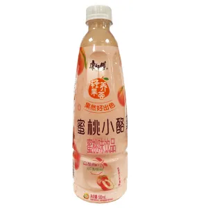 Master Kong Yogurt Drink Peach Flavour 500ml ~ 康师傅 蜜桃小酪 500ml