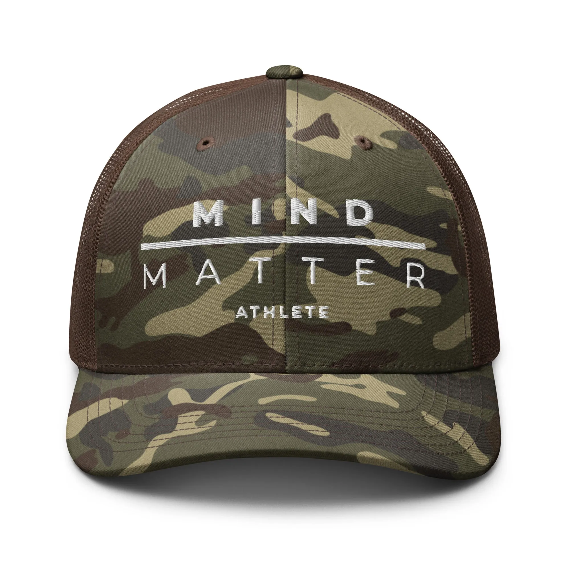 MM Athlete - Camouflage trucker hat