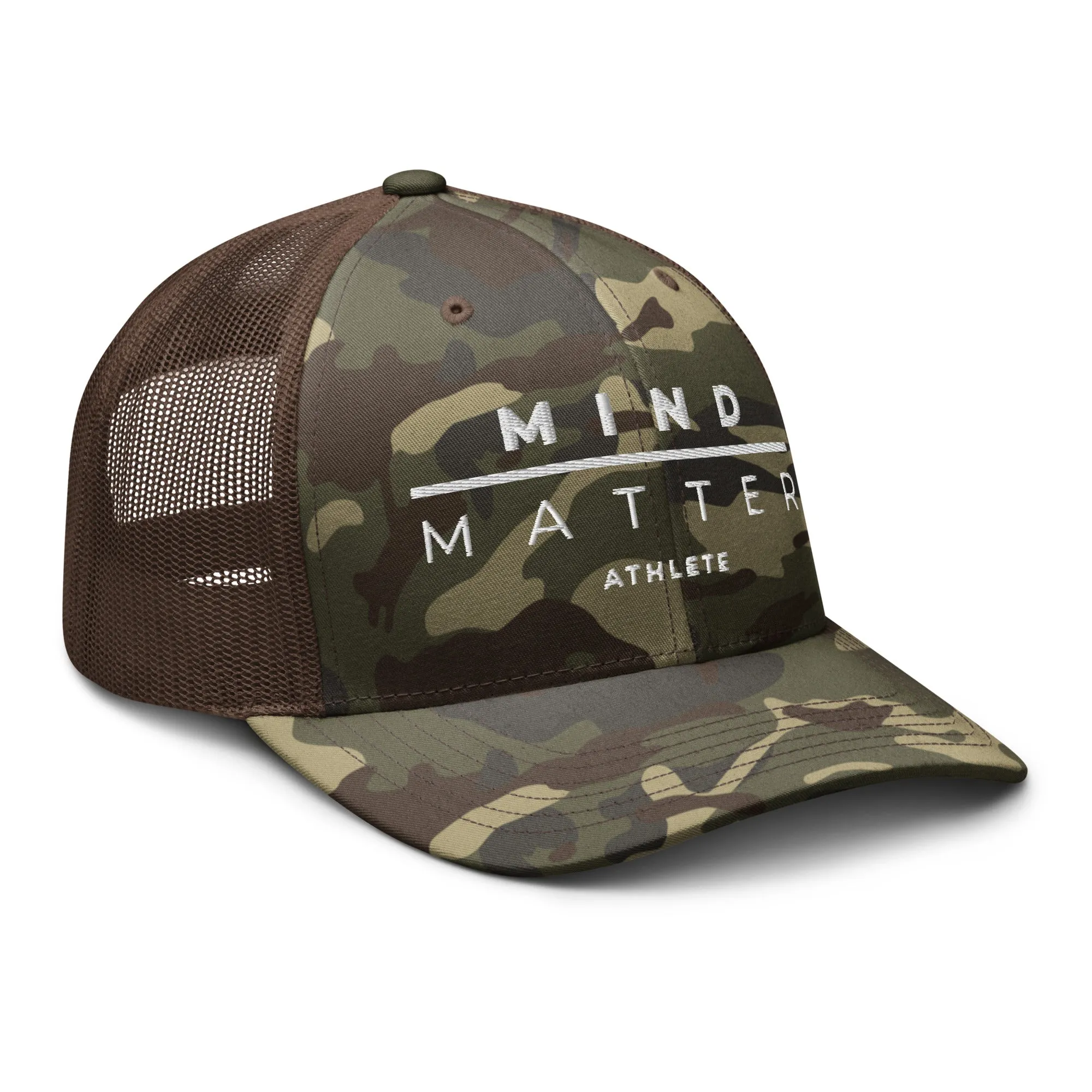 MM Athlete - Camouflage trucker hat