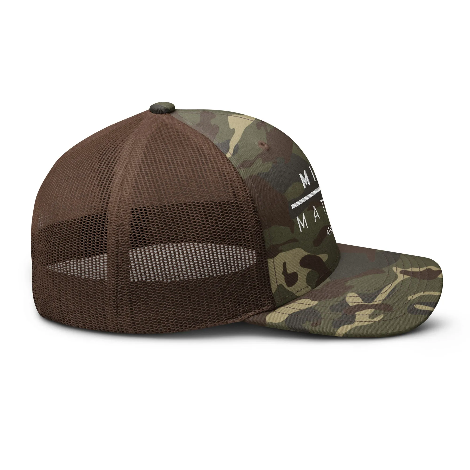 MM Athlete - Camouflage trucker hat