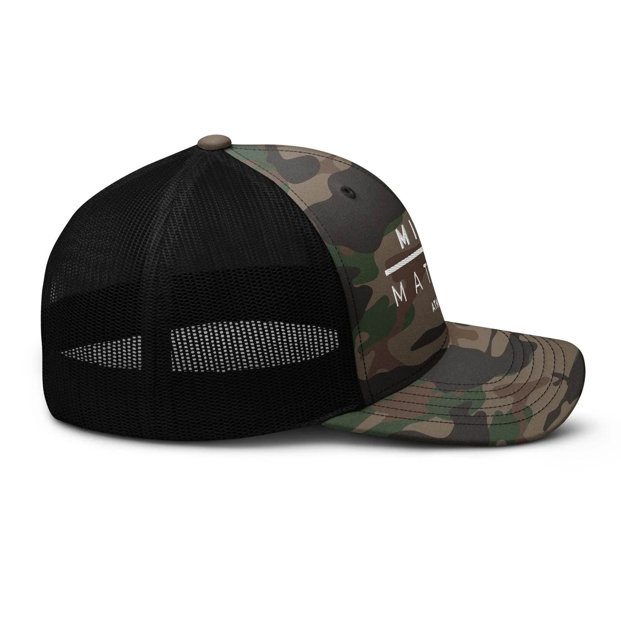 MM Athlete - Camouflage trucker hat