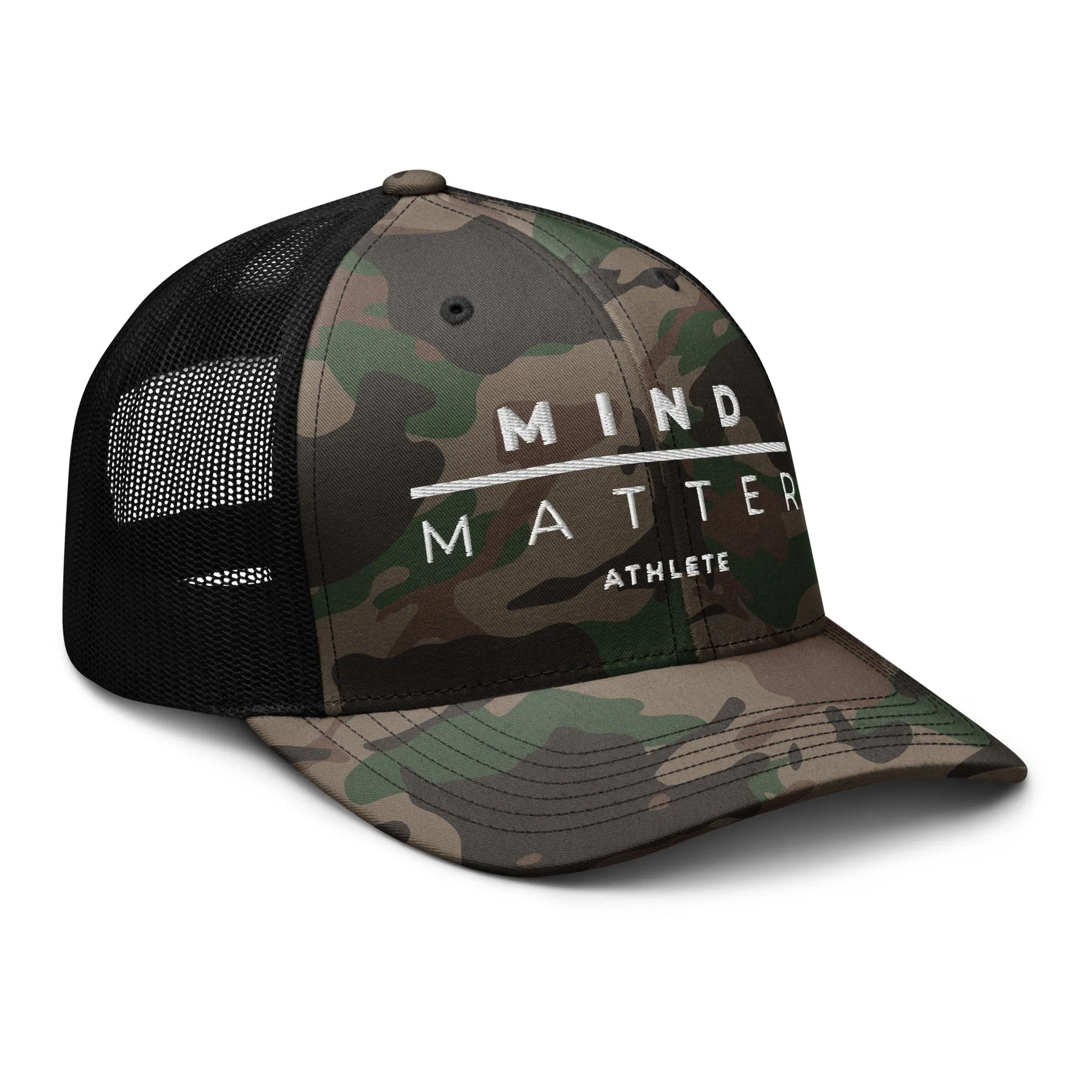 MM Athlete - Camouflage trucker hat