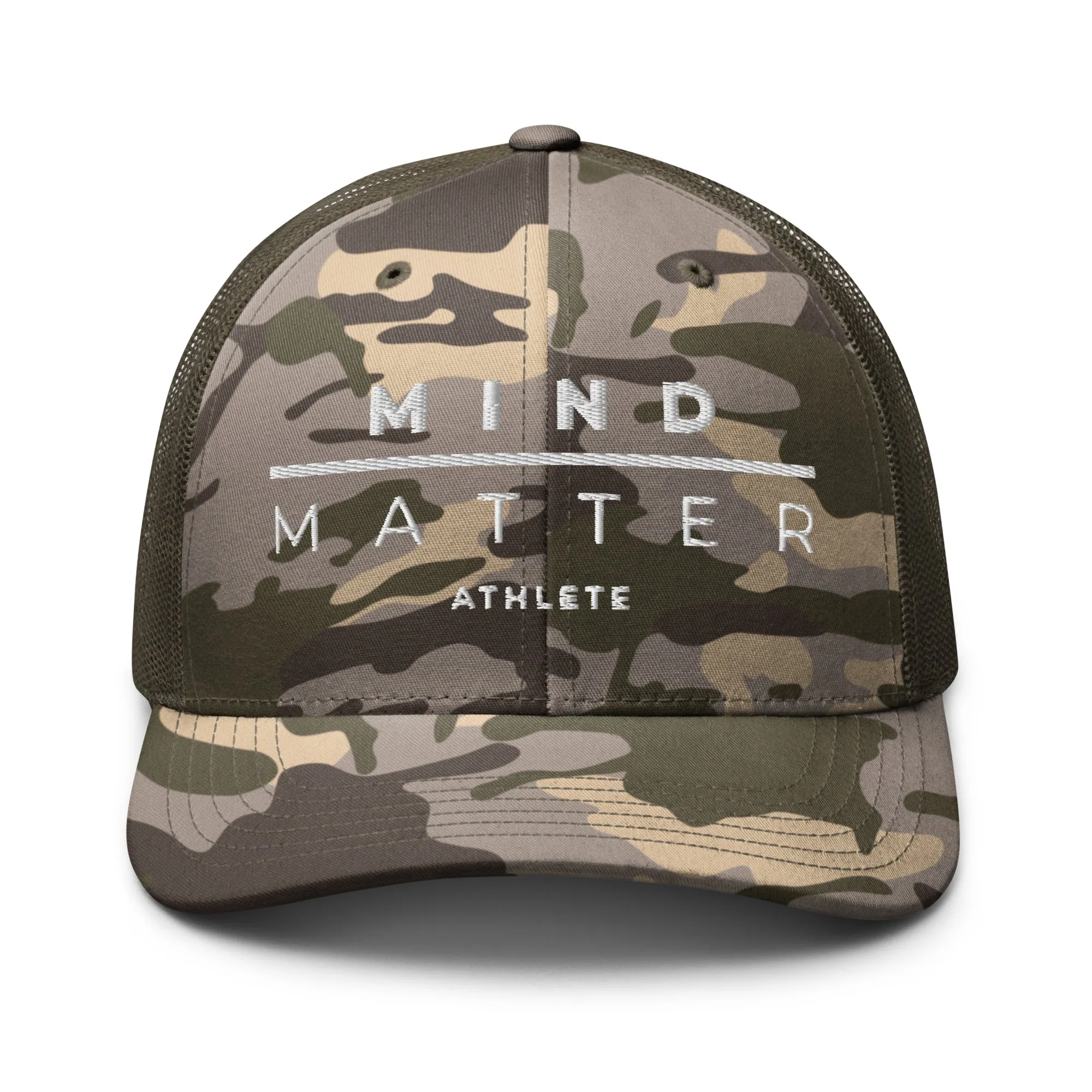 MM Athlete - Camouflage trucker hat