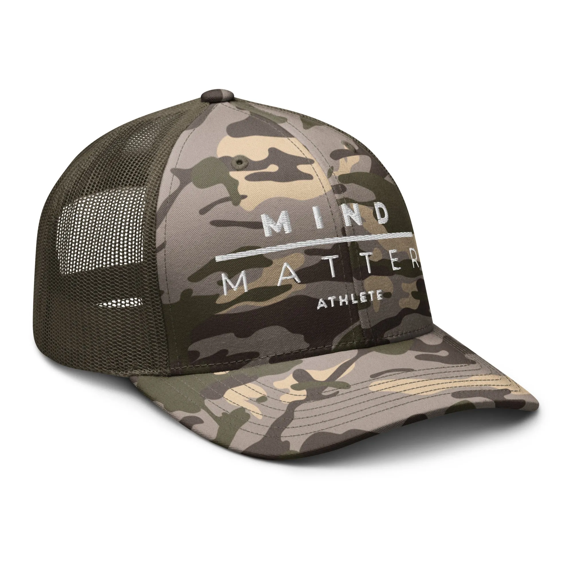 MM Athlete - Camouflage trucker hat