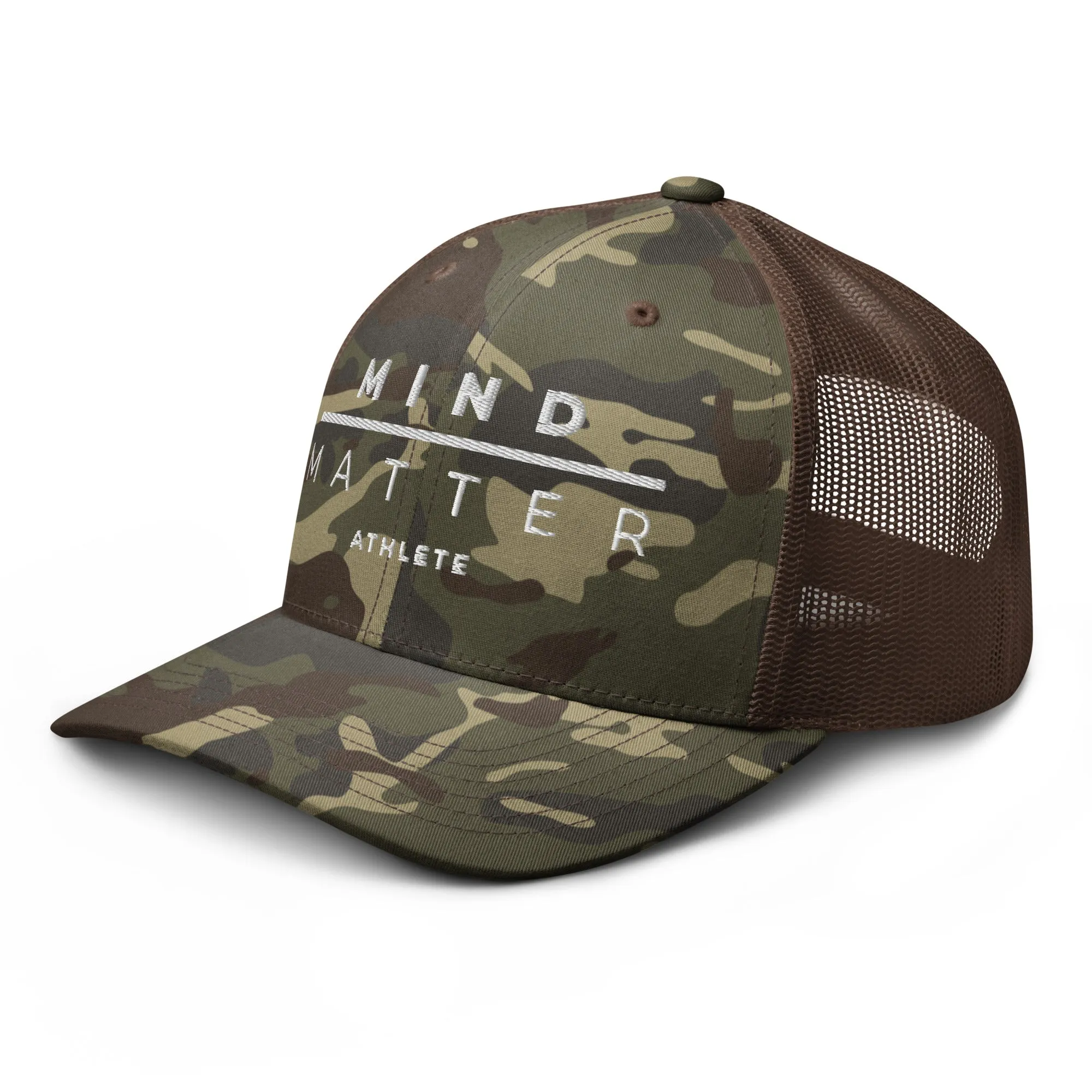 MM Athlete - Camouflage trucker hat