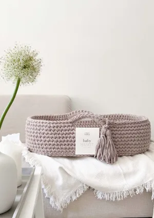 Moseskorb soft taupe