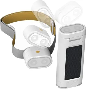 Mpowerd Luci Beam Solar Headlamp & Flashlight - White