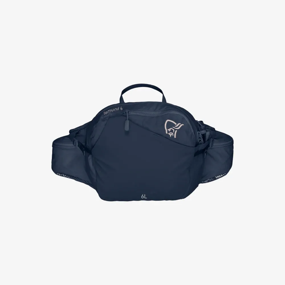 Norrona Femund 6L Hip Pack - Indigo Night Blue - AW24