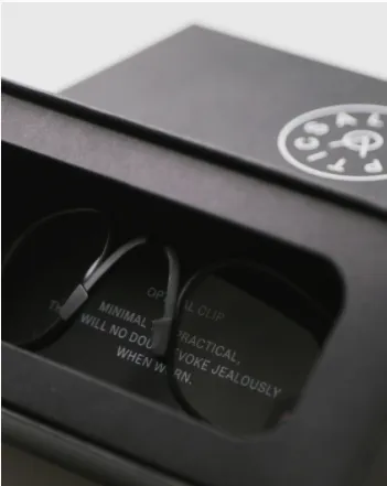 Optical Clip -  Black