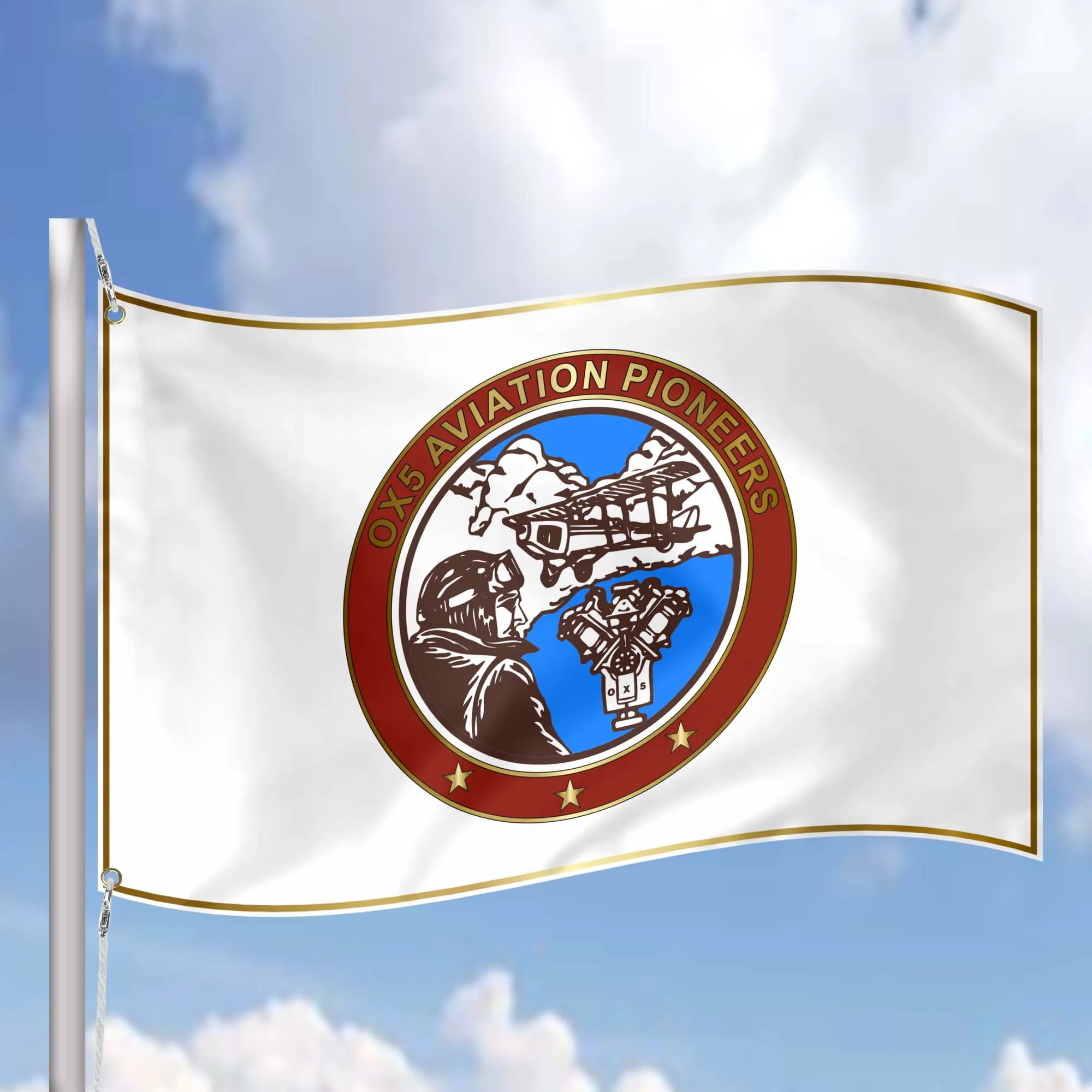 OX5 Aviation Pioneers Club Flag Banner