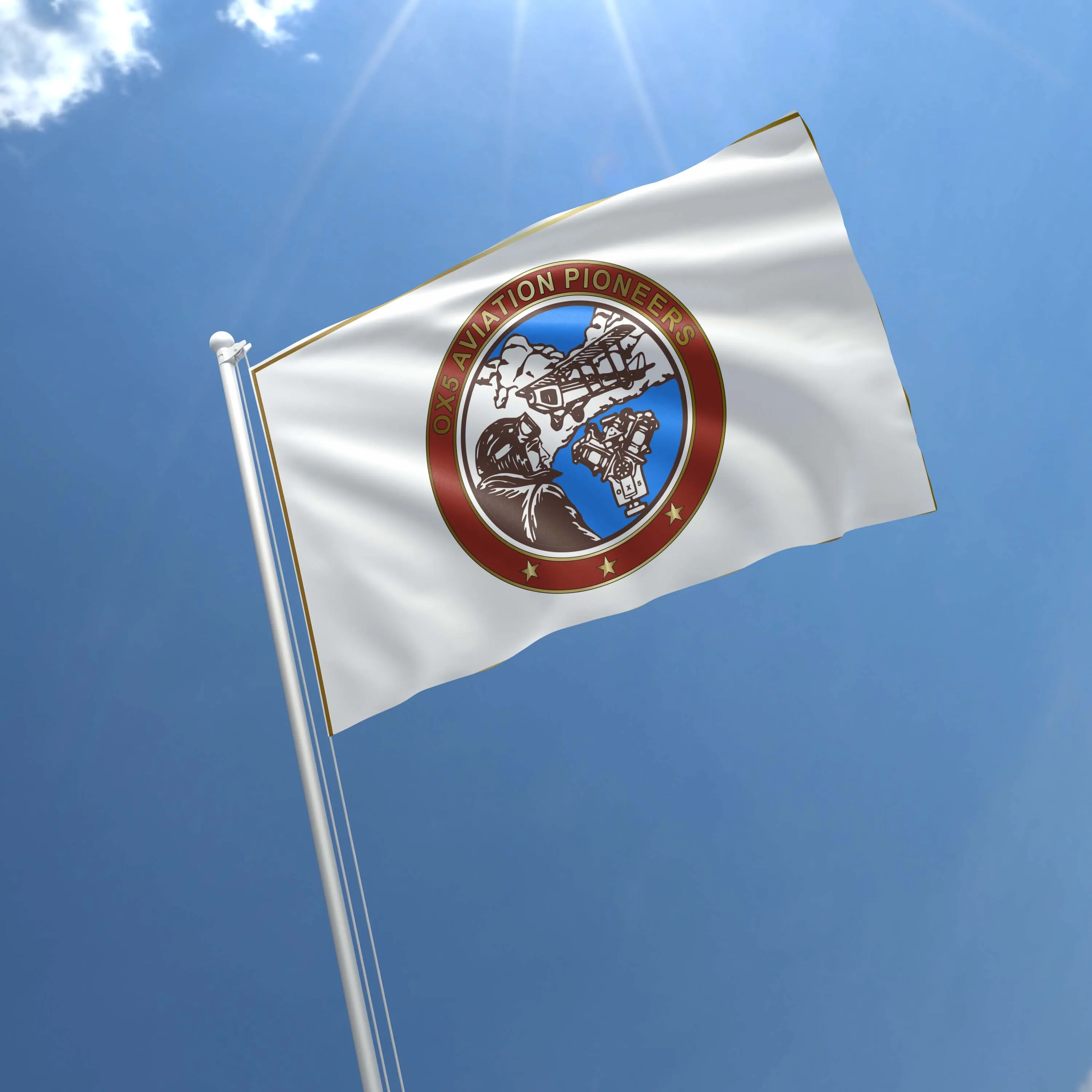 OX5 Aviation Pioneers Club Flag Banner