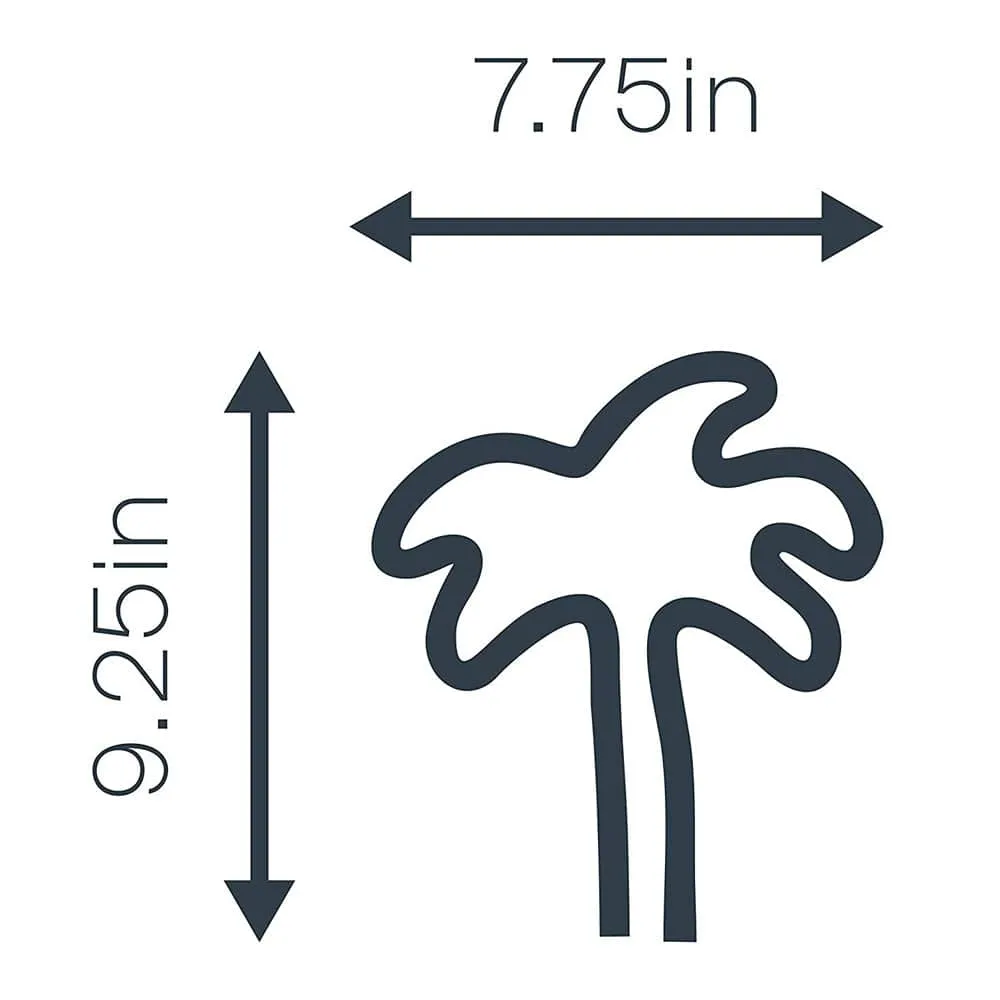 Palm Tree Neon LED Wall Light