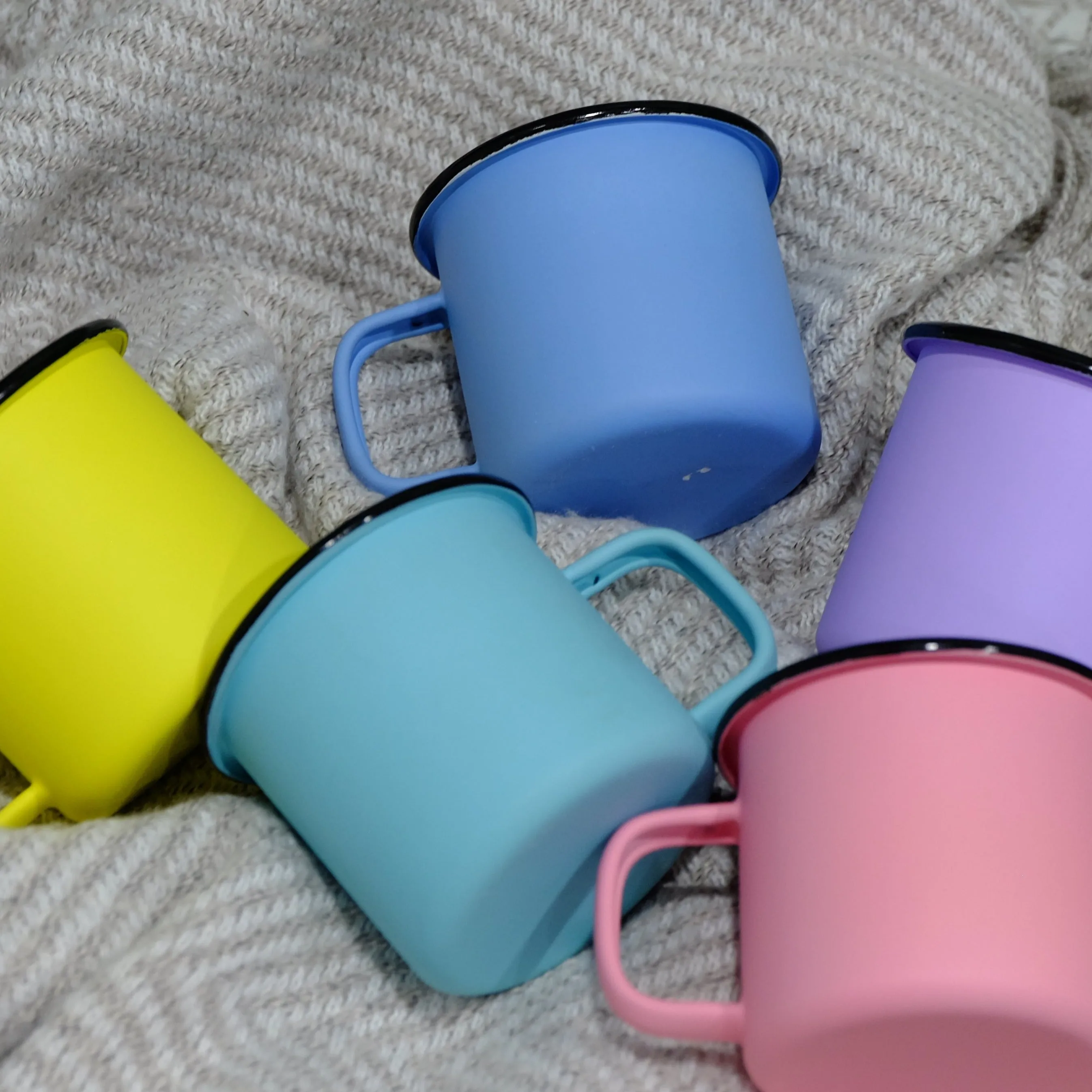 Pastel Matt Enamel Mug 360ml - Personalised Coach mug