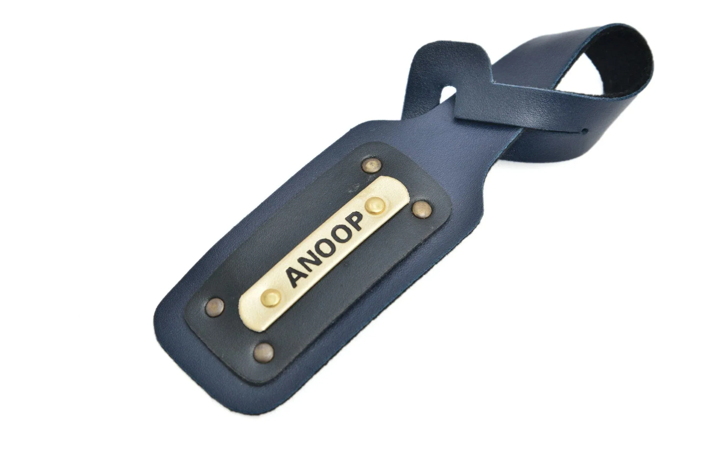 Personalized Luggage Tag - Royal Blue