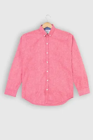 Pink Textured Woven Shirt