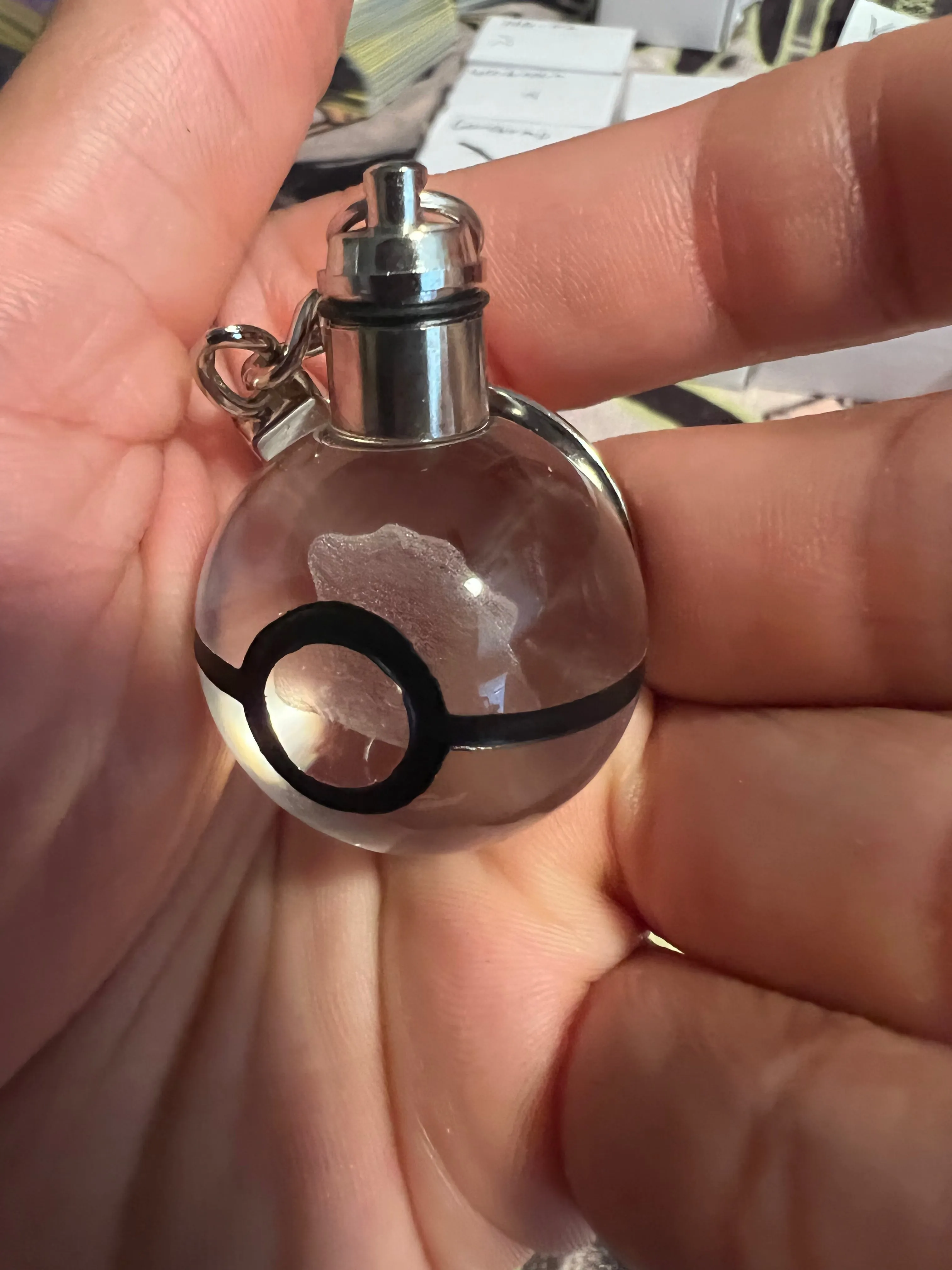 Pokemon Ditto LED Light Up Keychain