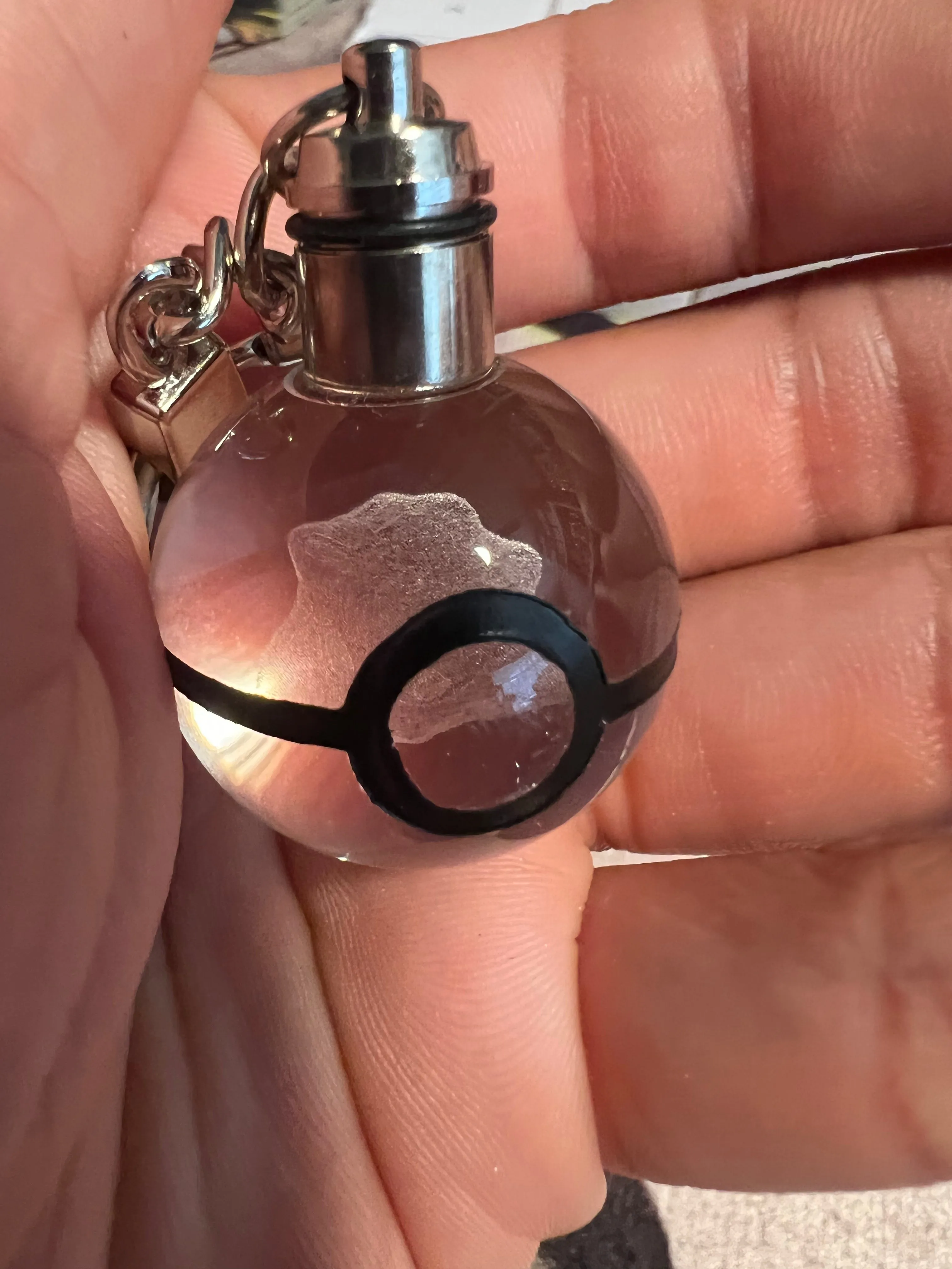 Pokemon Ditto LED Light Up Keychain