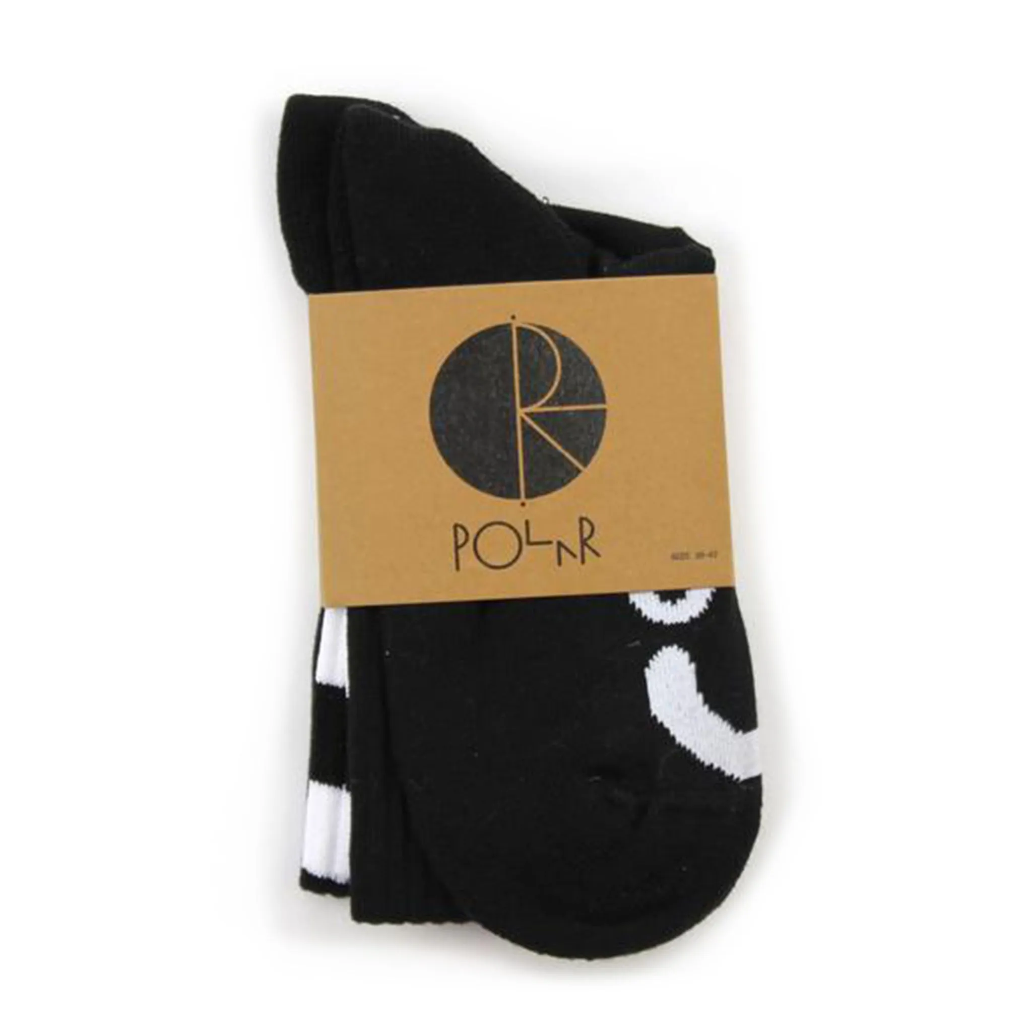 Polar Happy Sad Socks Black