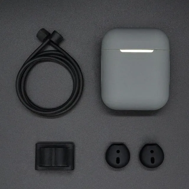 Portable Anti lost Silicone Holder for Apple AirPods  A