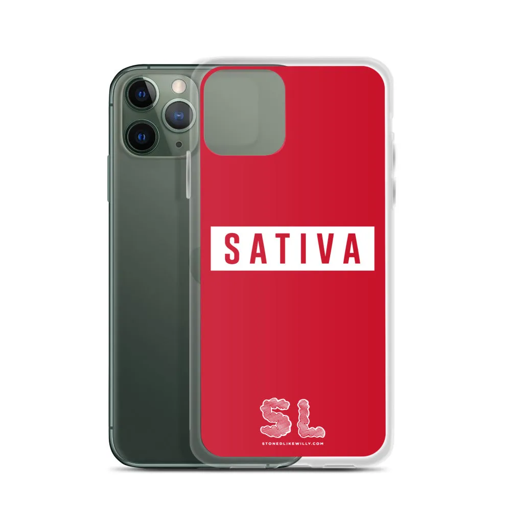 RED SATIVA iPhone Case