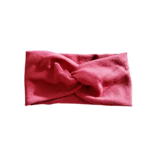 Red Twist Knot Headband